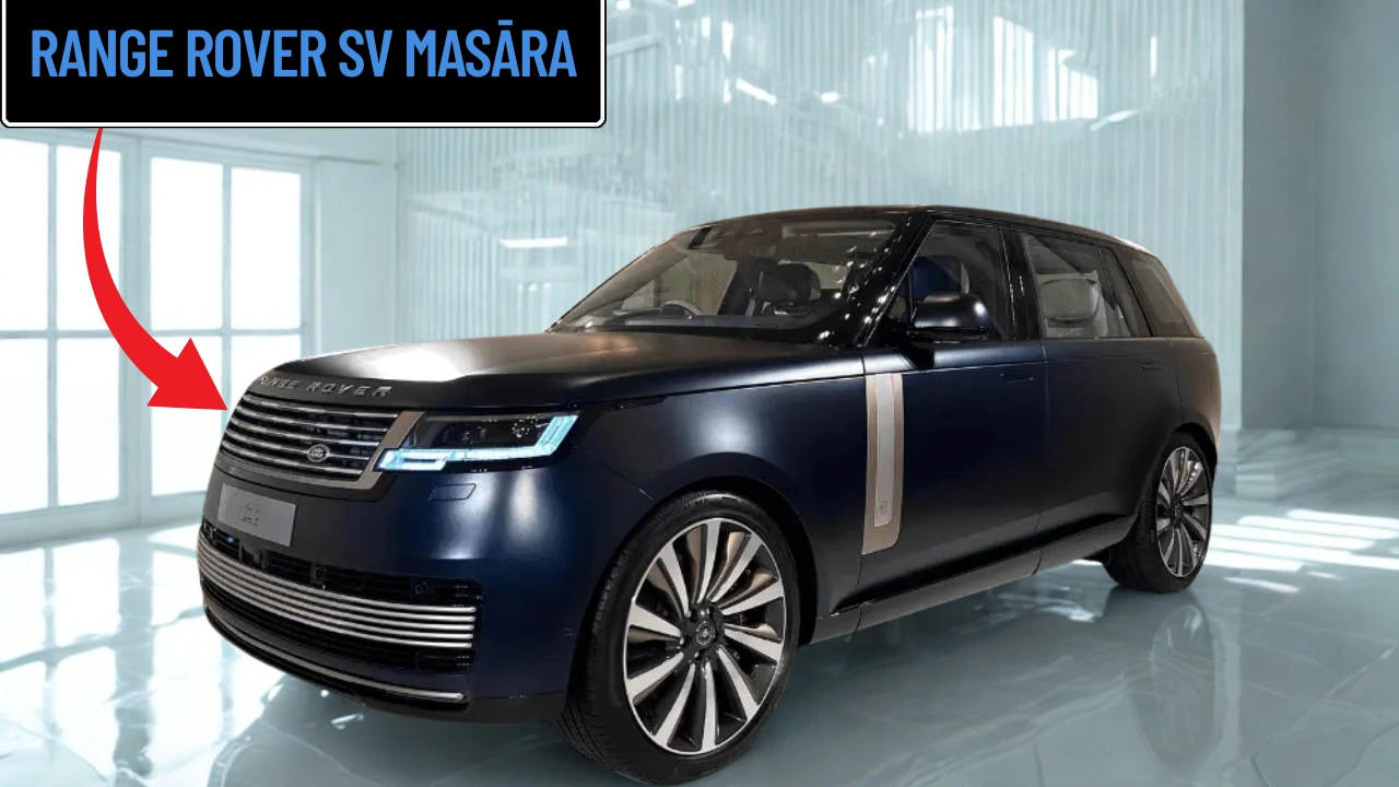 Limitd to Just 12 Models in the World - Range Rover SV Masāra Edition Now in India